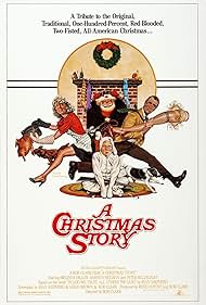 Peter Billingsley, Melinda Dillon, Jeff Gillen, and Darren McGavin in A Christmas Story (1983)