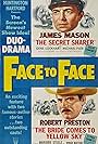 James Mason and Robert Preston in Face to Face (1952)