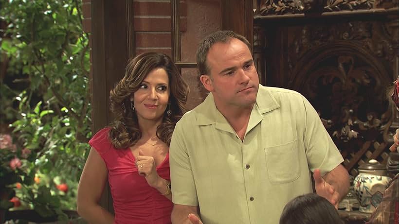 Maria Canals-Barrera and David DeLuise in The Wizards Return: Alex vs. Alex (2013)