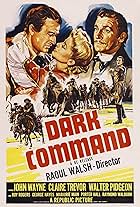 John Wayne, Walter Pidgeon, and Claire Trevor in Dark Command (1940)