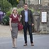 Jamie Glover, Ashley Jensen, and Jason Merrells in Agatha Raisin (2014)