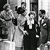 Louis Calhern, Margaret McWade, Gertrude Short, and Claire Windsor in The Blot (1921)