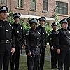 Kim Cattrall, Steve Guttenberg, David Graf, Marion Ramsey, Andrew Rubin, Bubba Smith, Scott Thomson, Brant von Hoffman, and Michael Winslow in Police Academy (1984)