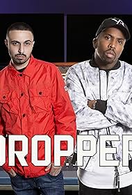 Adam Deacon, Kiell Smith-Bynoe, Letitia Hector, and Guz Khan in Dropperz (2016)