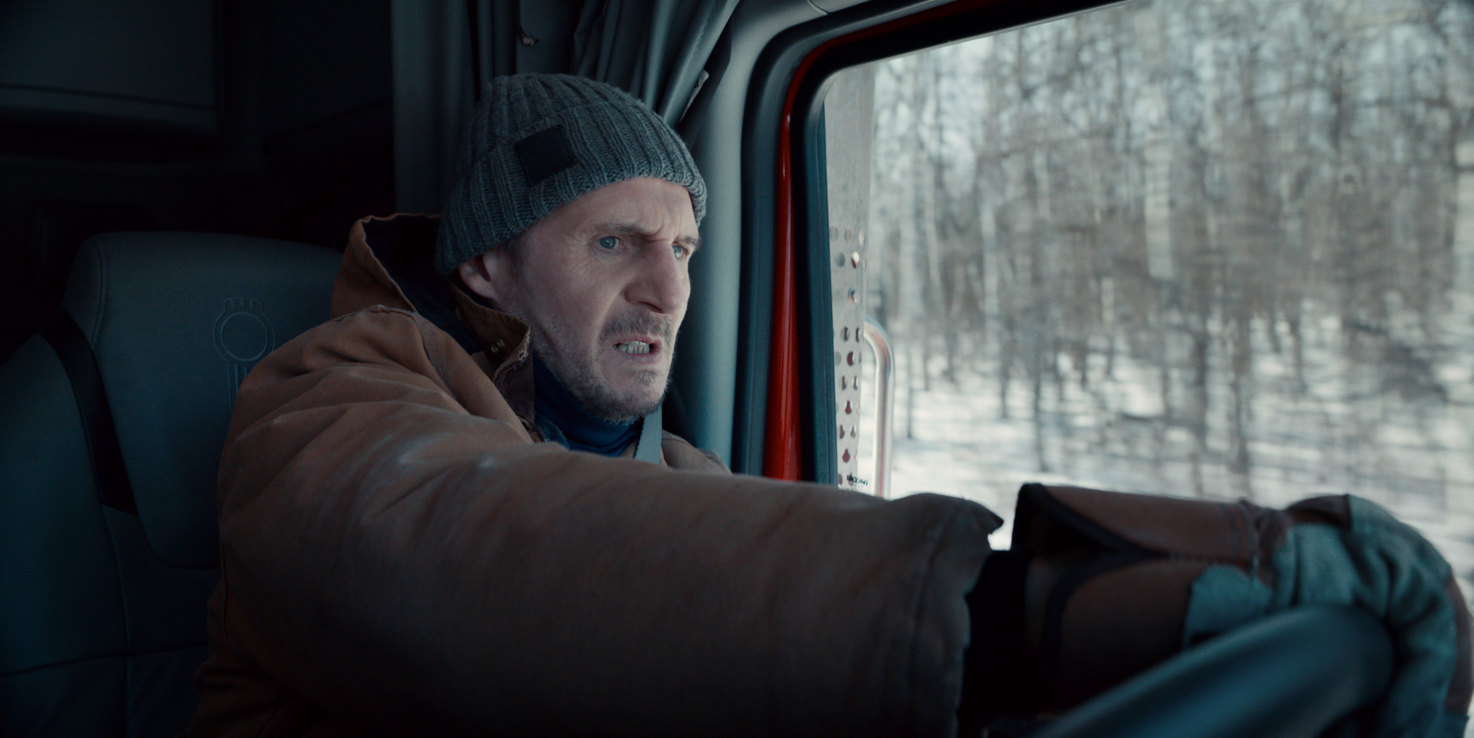 Liam Neeson in The Ice Road (2021)