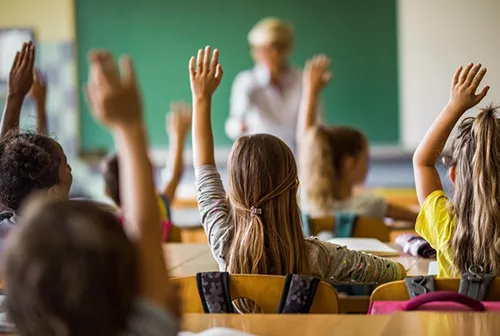 Image of students in a classroom