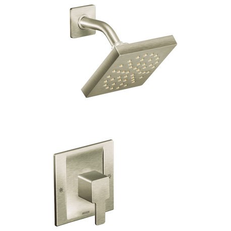 Moen 90 Degree Posi-Temp Shower Only, Brushed Nickel