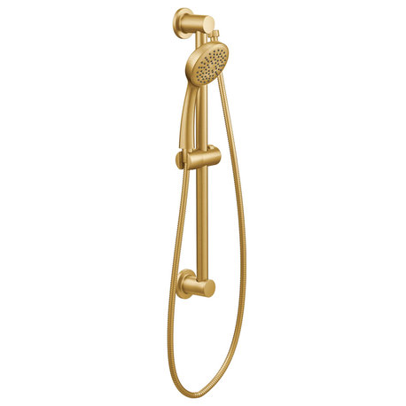 Moen 3868EP Single Function Hand Shower Package - Brushed Gold