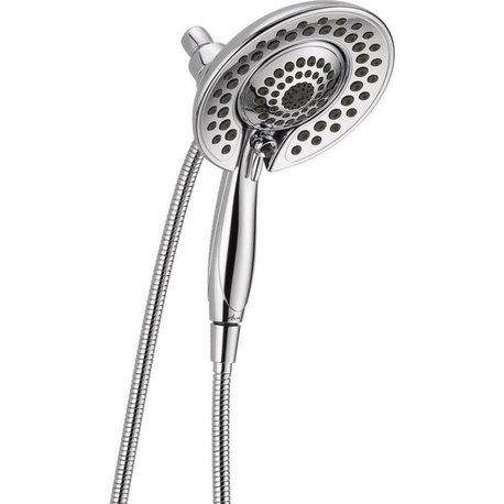 Delta Showering Components In2ition 5-Setting 2-in-One Shower, Chrome, 58569-PK