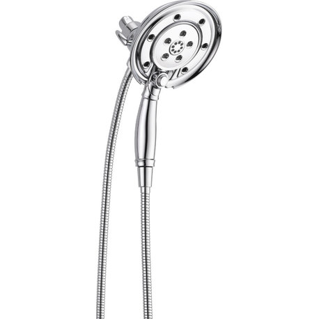 Delta H2Okinetic In2ition 4-Setting 2-in-One Shower, Chrome, 58471-PK