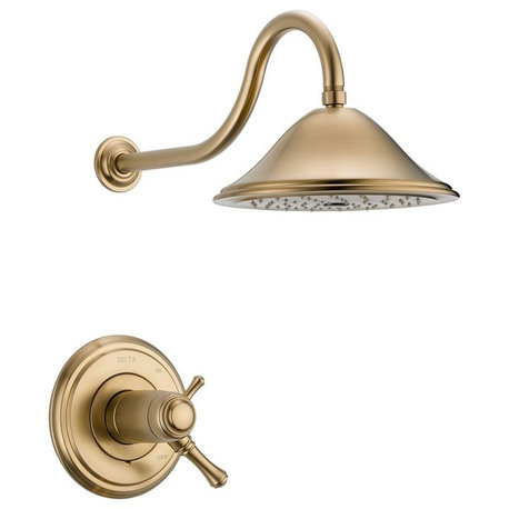 Delta Cassidy TempAssure 17T Series Shower Trim, Champagne Bronze, T17T297-CZ