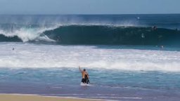 Best Waves At Pipeline, North Shore, Oahu, Hawaii On March 31st, 2019