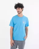 Hurley Everyday Hot Fire T-shirt In Bliss Blue