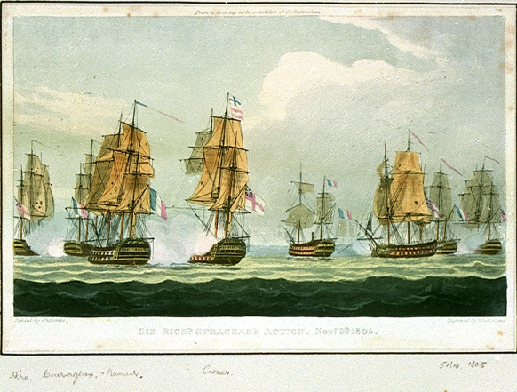 File:Sir Richard Strachan's Action - 5 November 1805.jpg