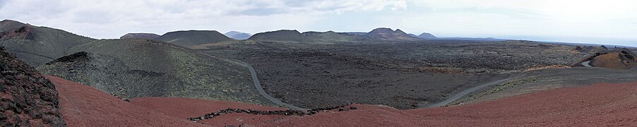 Timanfaya National Park, Lanzarote (panorama)