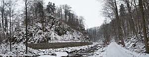 Rabenauer Grund im Winter