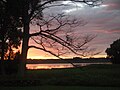 A sunset in Cherry Valley, Prince Edward County, Ontario