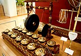 Javanese or Indonesian gong chimes, Musical Instrument Museum, Phoenix, Arizona.jpg