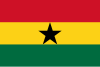 Flagge von Ghana