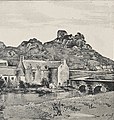 Le château de La Roche-Maurice (dessin de A. Karl publié en 1893-1894).