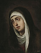 Dolorosa , circa 1669 date QS:P,+1669-00-00T00:00:00Z/9,P1480,Q5727902 , Madrid, Museo del Prado