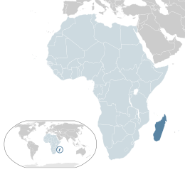 Map of Madagascar