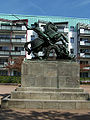 Denkmal des Stadtheiligen "St. Georg" am Jakobsplan