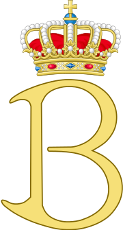 File:Royal Monogram of King Baudouin I, King of the Belgians, Variant.svg