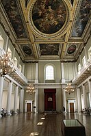 Banqueting House, interior. photograph. 2008.