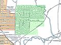 Roadmap of Leaside, Ontario circa 1913 with Leaside in Green