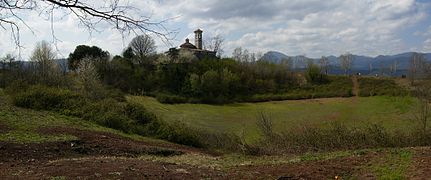 Montsacopa volcano, Olot (Catalonia)