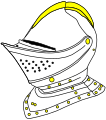 Close helmet, drawn from actual article