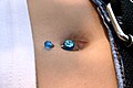 Navel piercing