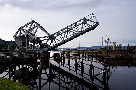 Skansen Bridge in Trondheim, by Thomas Christian Espenes