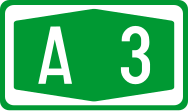 File:Motorway-A3-Hex-Green.svg