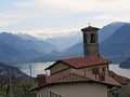 Frazione Xino e lago d'Iseo