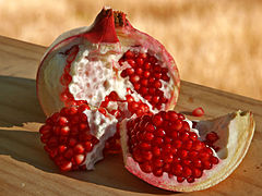 Pomegranates (Punica granatum)