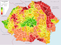 Literacy in Romania 1930 (Romanian)