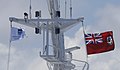 Norwegian Majesty flags while in port at St. George, Bermuda