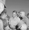 Westmoreland with Secretary of Defense Robert S. McNamara in Vietnam, 1965.