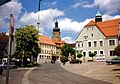 Marktplatz im Jahr 1997, vor der Umgestaltung