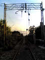 Dismissed railroad bridge between Spadafora and Venetico