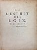 Montesquieu, De l'Esprit des loix (1st ed, 1748, vol 2, half title).jpg