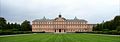 Die Gartenfassade von Schloss Rastatt