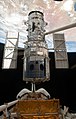 Still grappled by Canadarm, Hubble is undocked from Atlantis