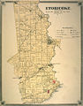 Survey map of Etobicoke from 1878