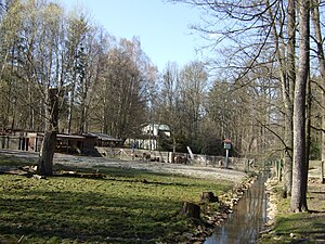 Aubach im Tierpark Röhrensee