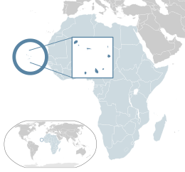 Map of Cape Verde