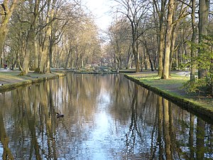 Tappert als Zierkanal im Hofgarten