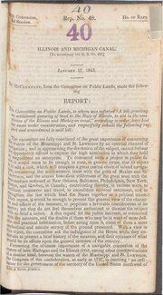 Thumbnail for File:Illinois and Michigan Canal to accompany bill H.R. no. 436 - USACE-p16021coll5-37297.pdf